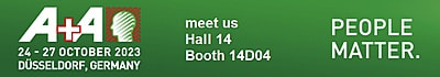 International fair of protection and safety at work A+A 2023 Dusseldorf (Germany); 24– 27.10.2023. – hall 14, booth 14D04